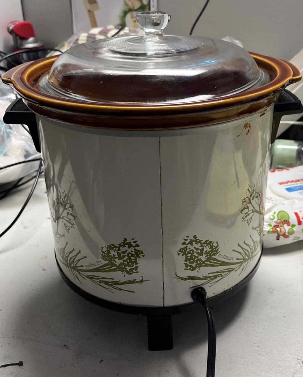 Vtg Hamilton Beach Model 415 Crock Watcher 4 Qt Slow Cooker