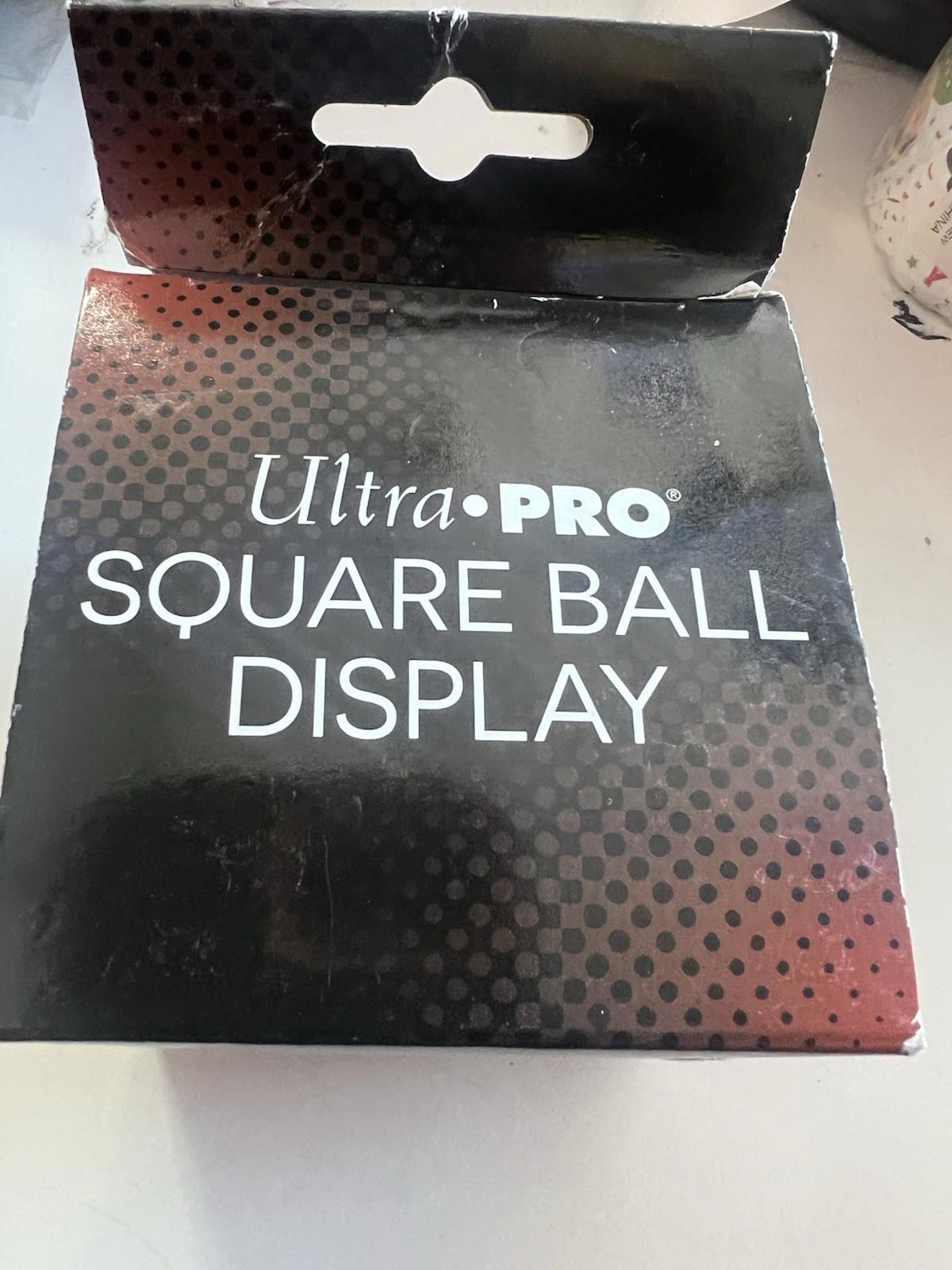 Ultra Pro Square Baseball Cube Display Case Built In Cradle