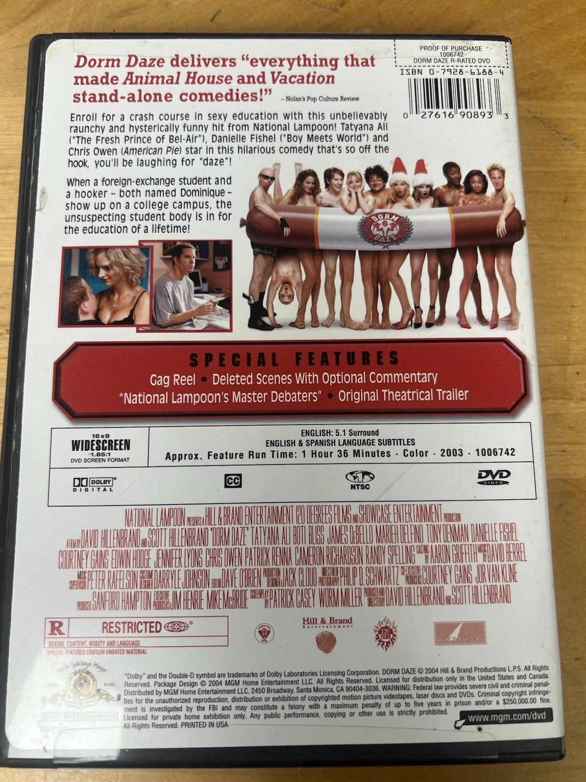 National Lampoon Presents Dorm Daze (R-Rated Edition) - DVD