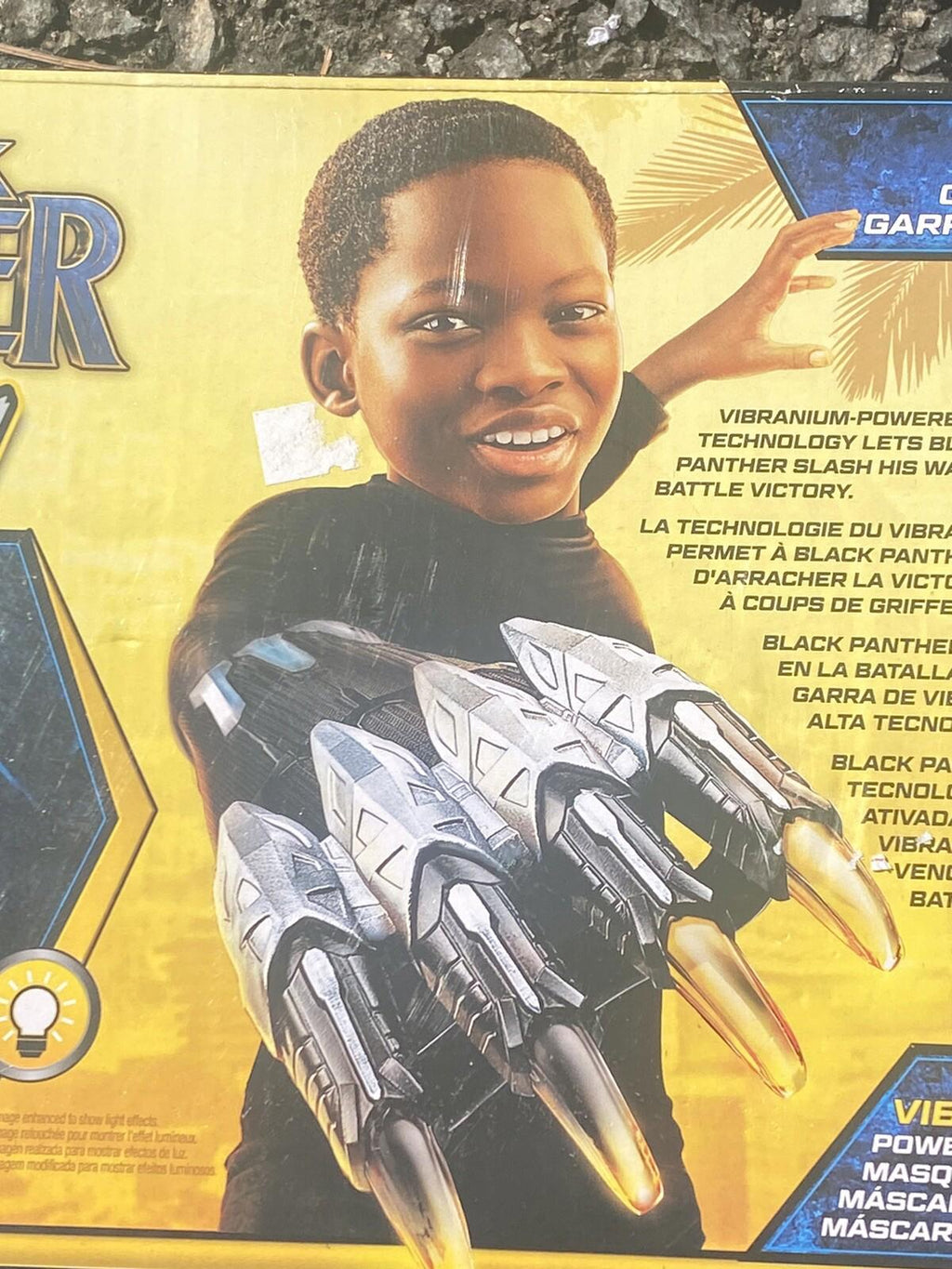Marvel Black Panther Vibranium Power FX Claw Slashing Sounds