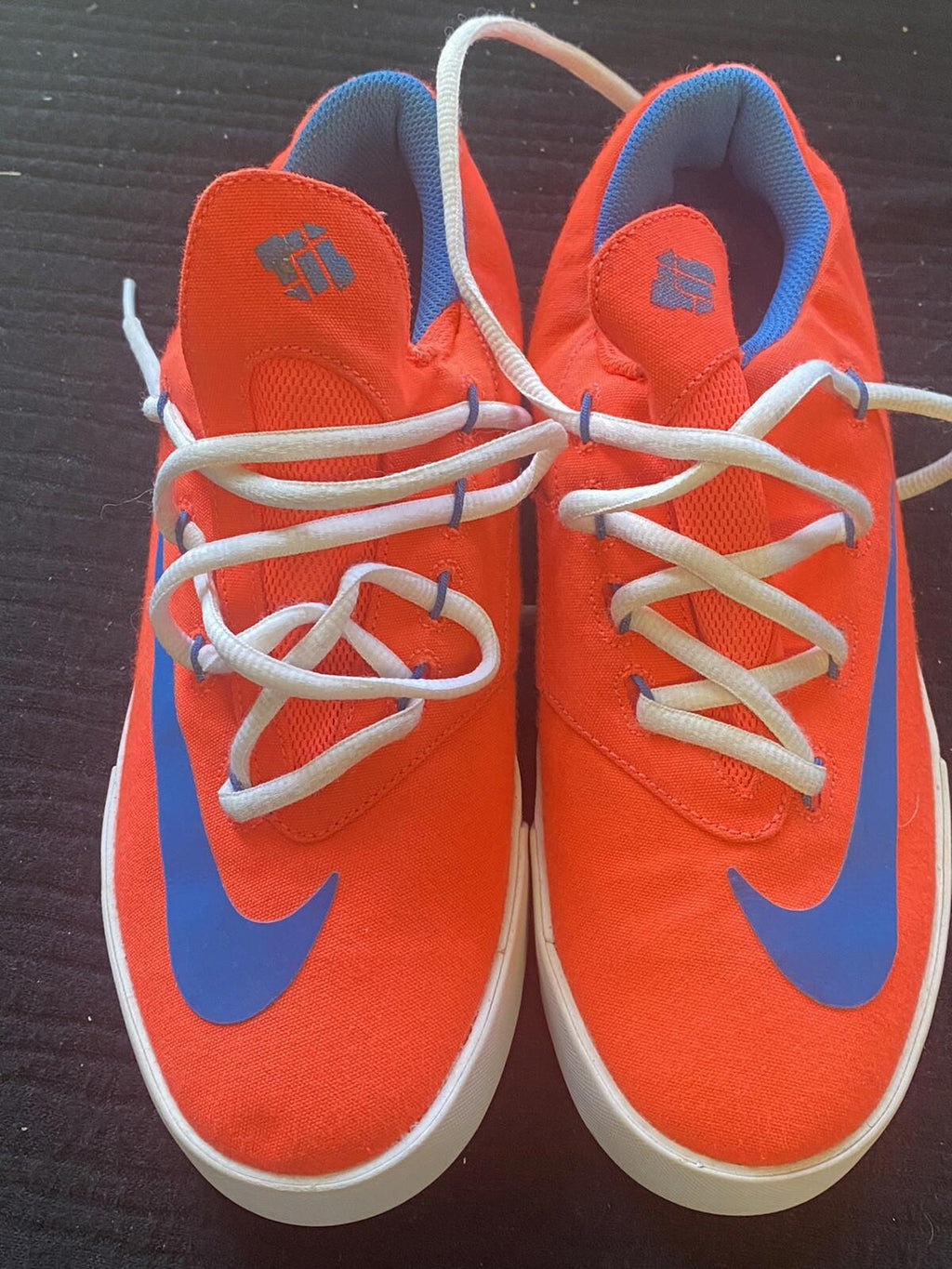 Nike Kevin Durant Vulc GS Kids Youth Size 5 .5Y Orange