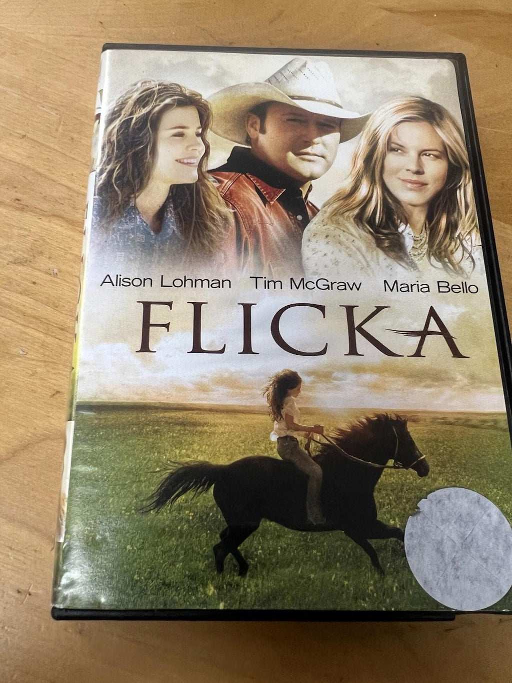 Flicka DVD Tim McGraw Alison Lohman Horses Family Drama