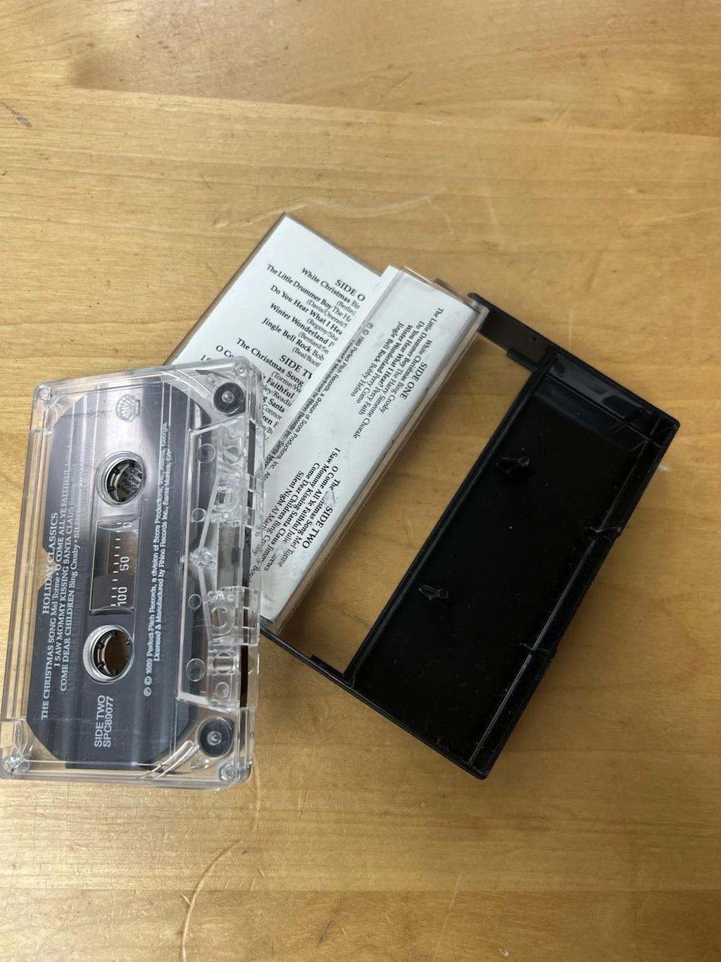 Holiday Classics Cassette Tape 1989 Shell Christmas Music