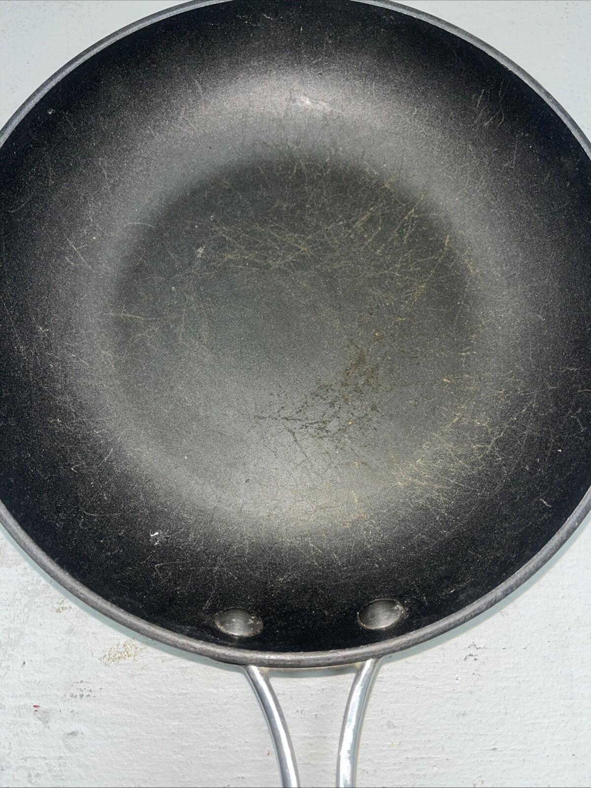 Technique Hard Anodized Nonstick Normal Sides Fry Pan 10"