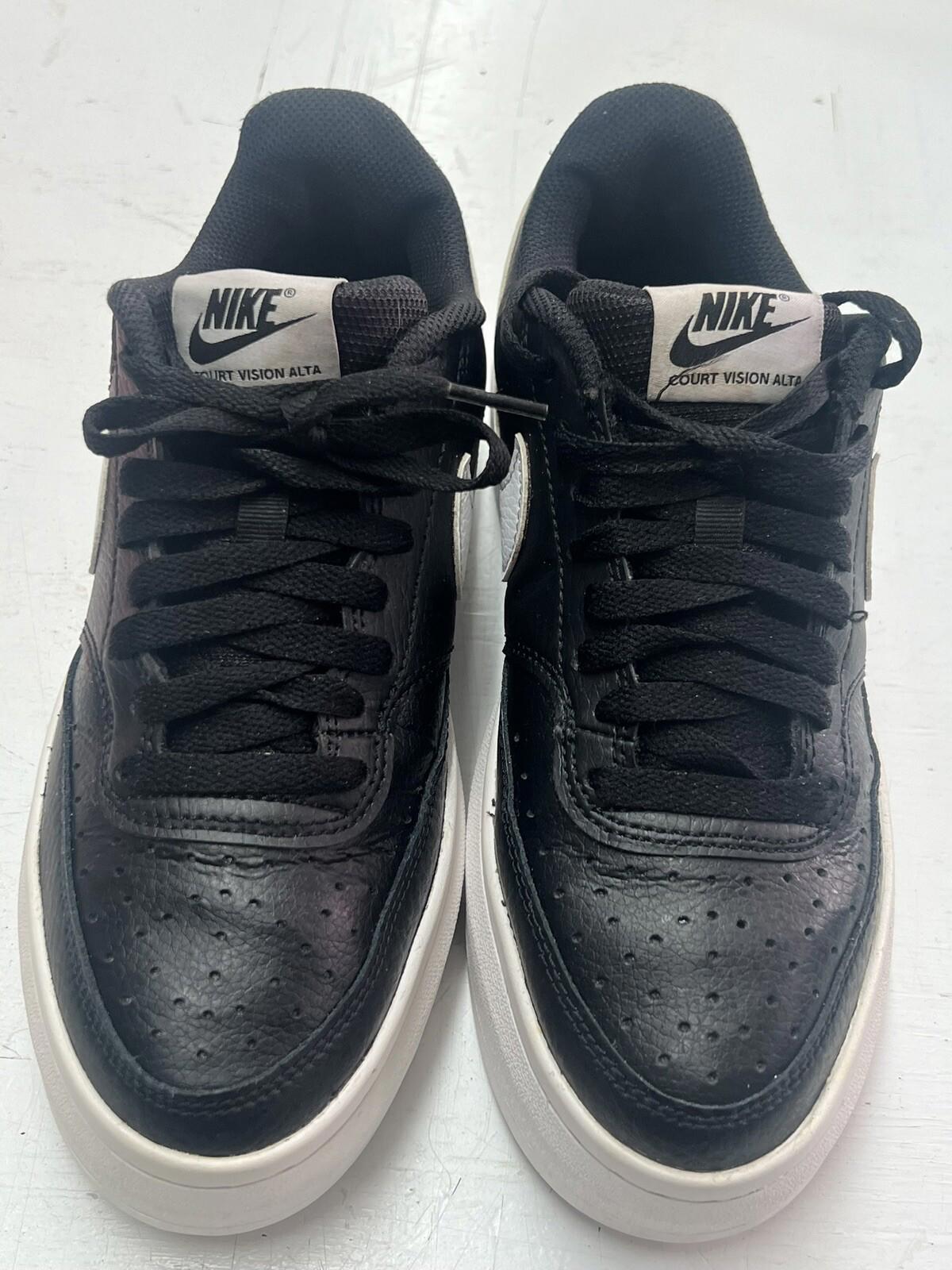 Nike Court Vision Alta Womens US Size 8 Platform Black DM011