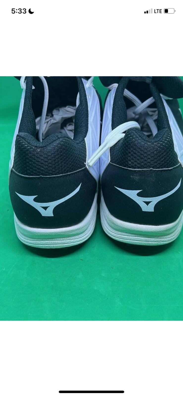 Mizuno Men's 9-Spike Ambition Low Metal Baseball Shoes S 13