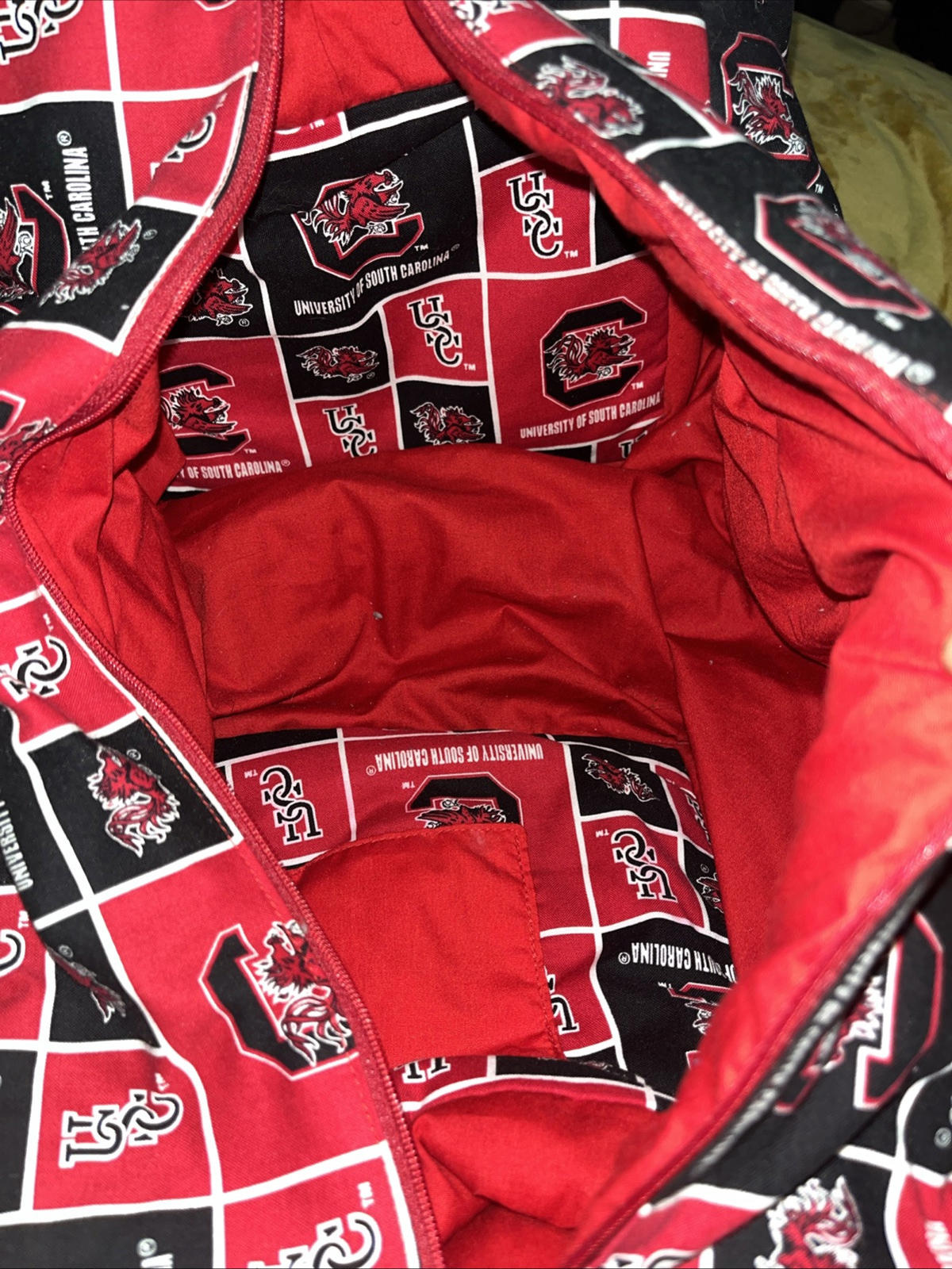 university south carolina gamecocks Soft Hook Loop Shoulder