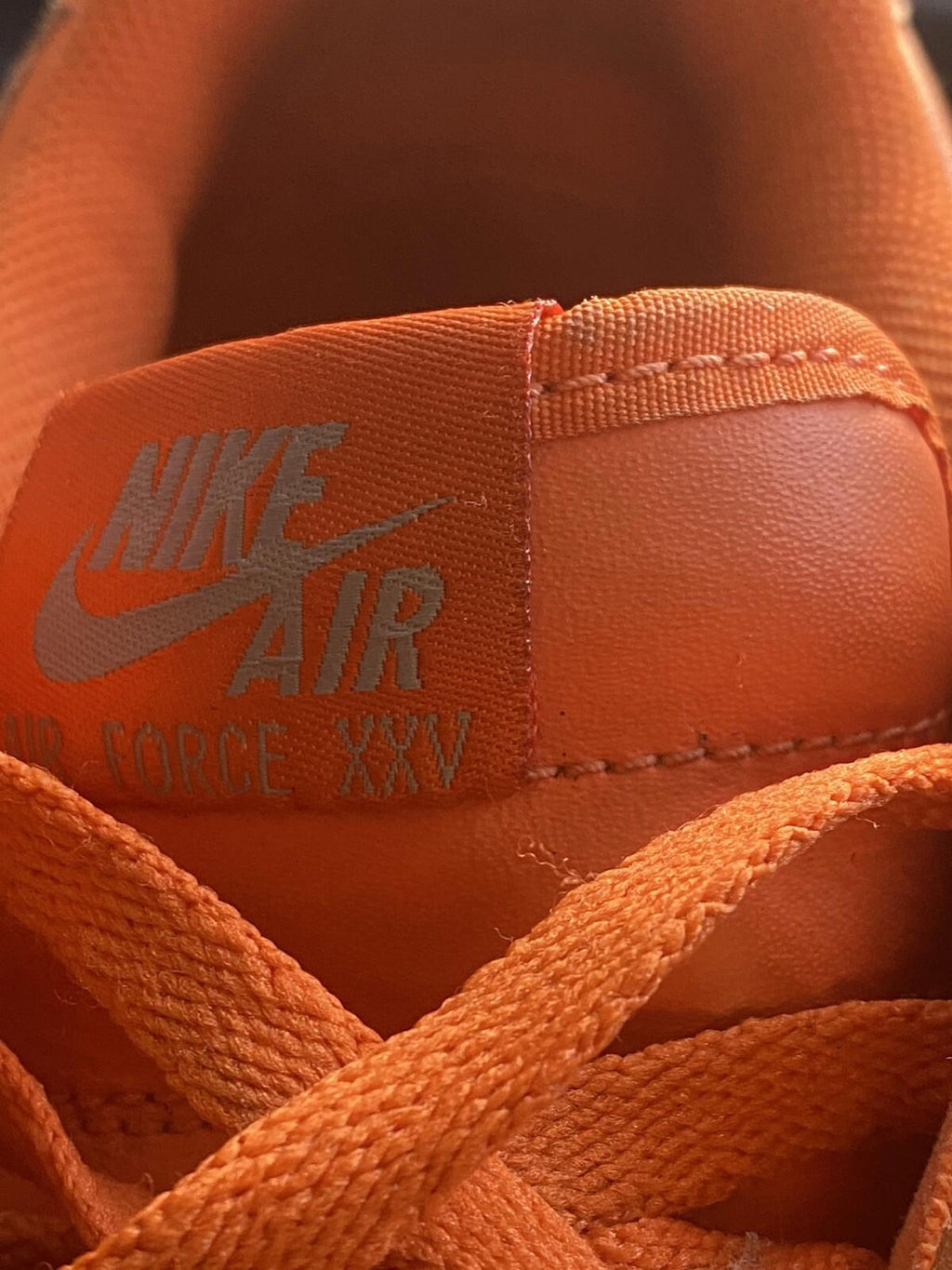 Nike Air Force AF-1 '82 Size 12  Orange Gray Yellow 2007 Low