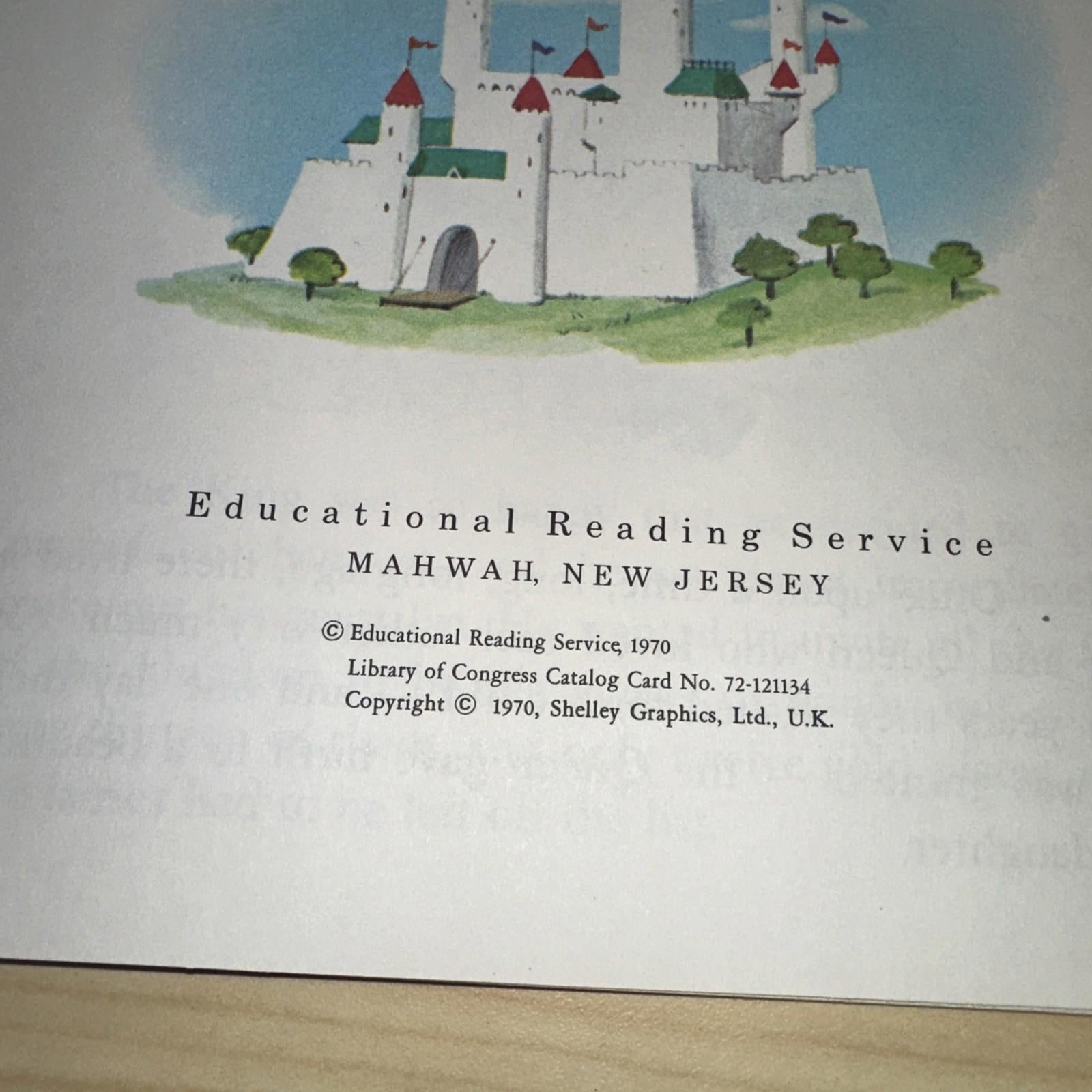 Sleeping Beauty Educational Reading Service Book & 45 RPM