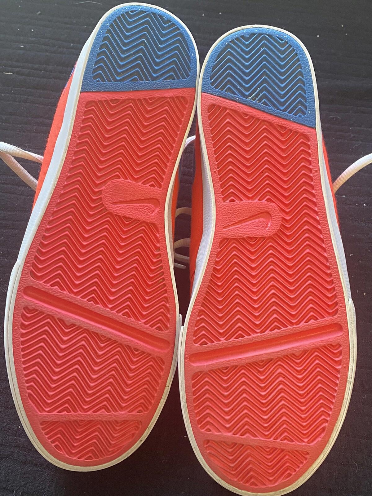Nike Kevin Durant Vulc GS Kids Youth Size 5 .5Y Orange
