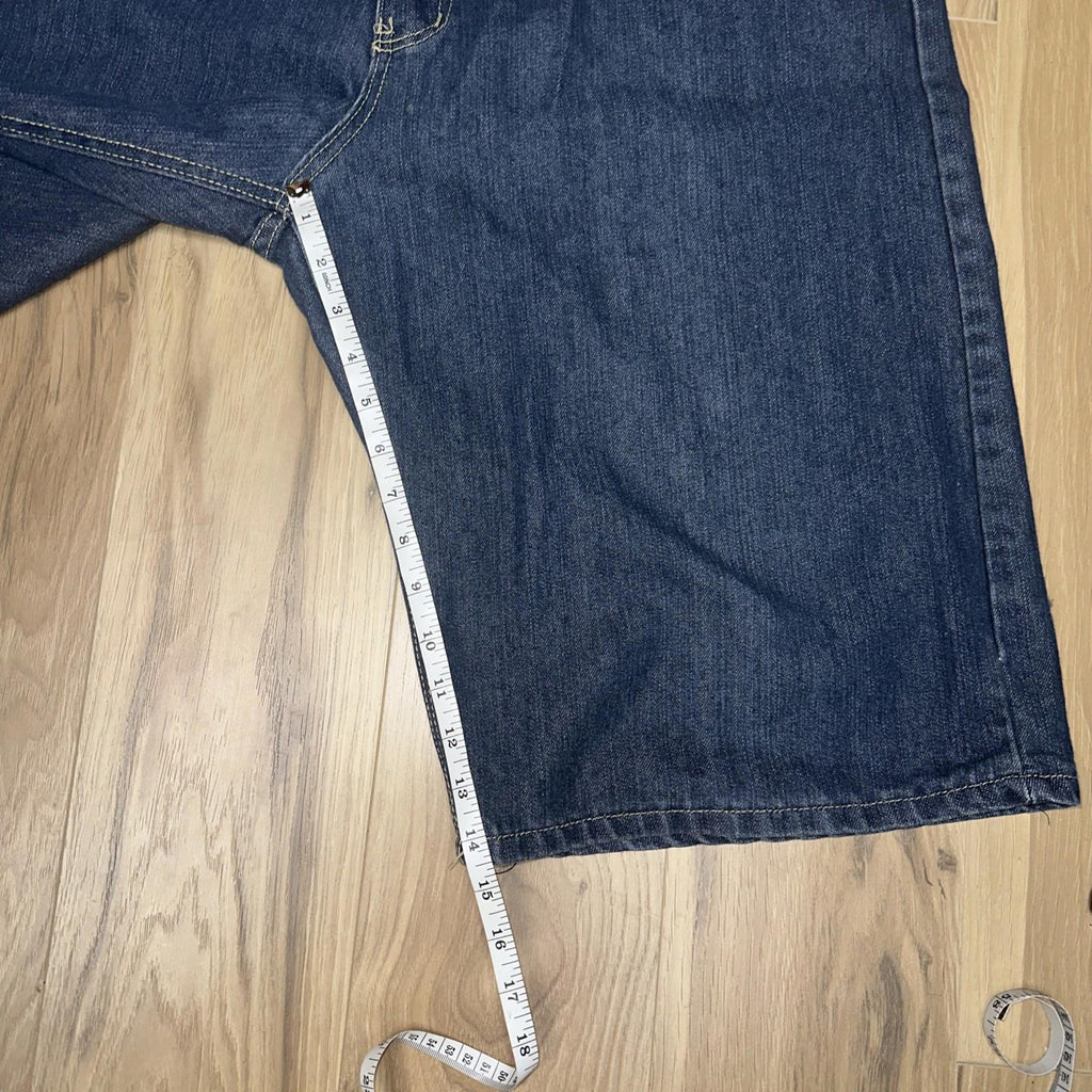 Jeanetix Blue Denim Hip Hop Bermuda Shorts Size 40