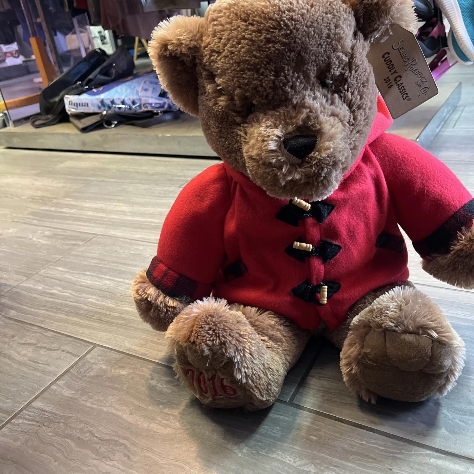 Sears Roebuck Co. Cuddly Classics Christmas Plush 2016
