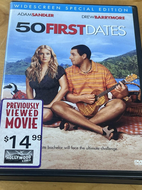 50 First Dates DVD, Widescreen Special Edition Adam Sandler