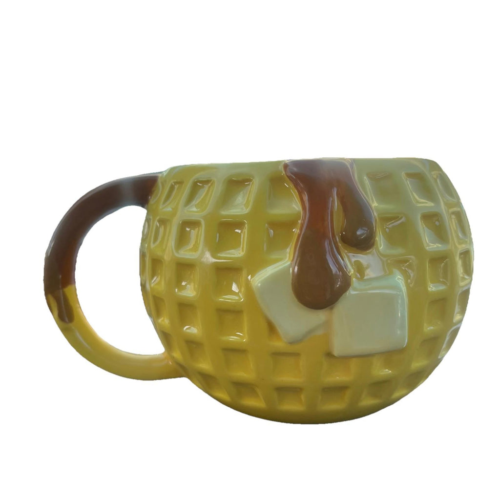 Netflix Stranger Things Waffle w/Butter Syrup 18o Yellow Mug
