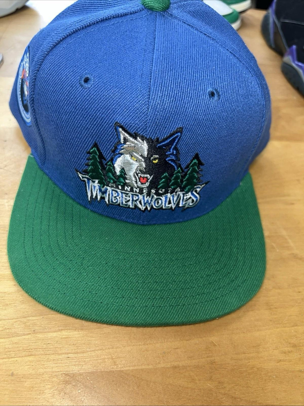 Mitchel & Ness Minnesota Timberwolves Adjustable ￼Hat