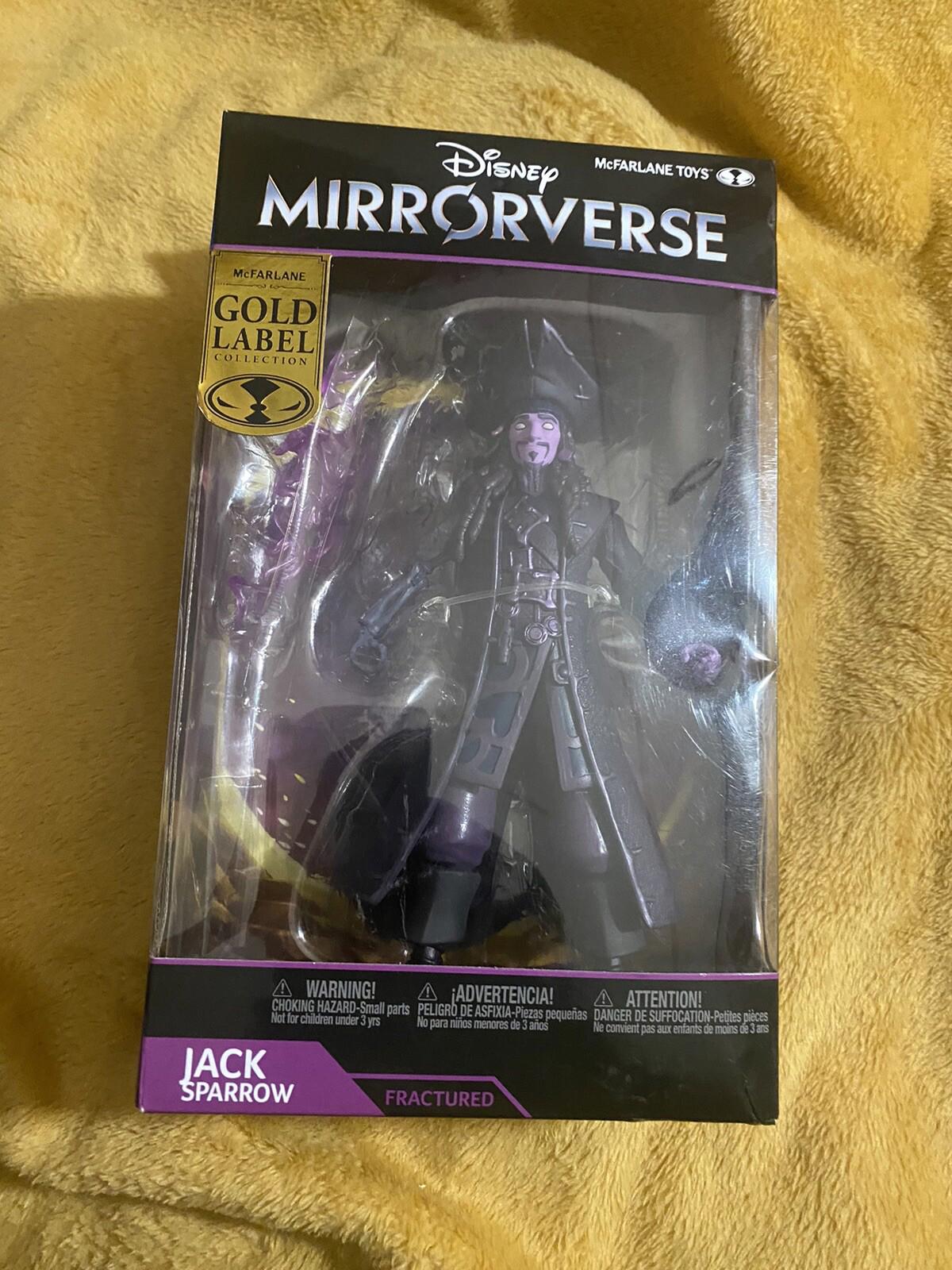 McFarlane Figure 7" Disney Mirror Jack Sparrow Fractured New