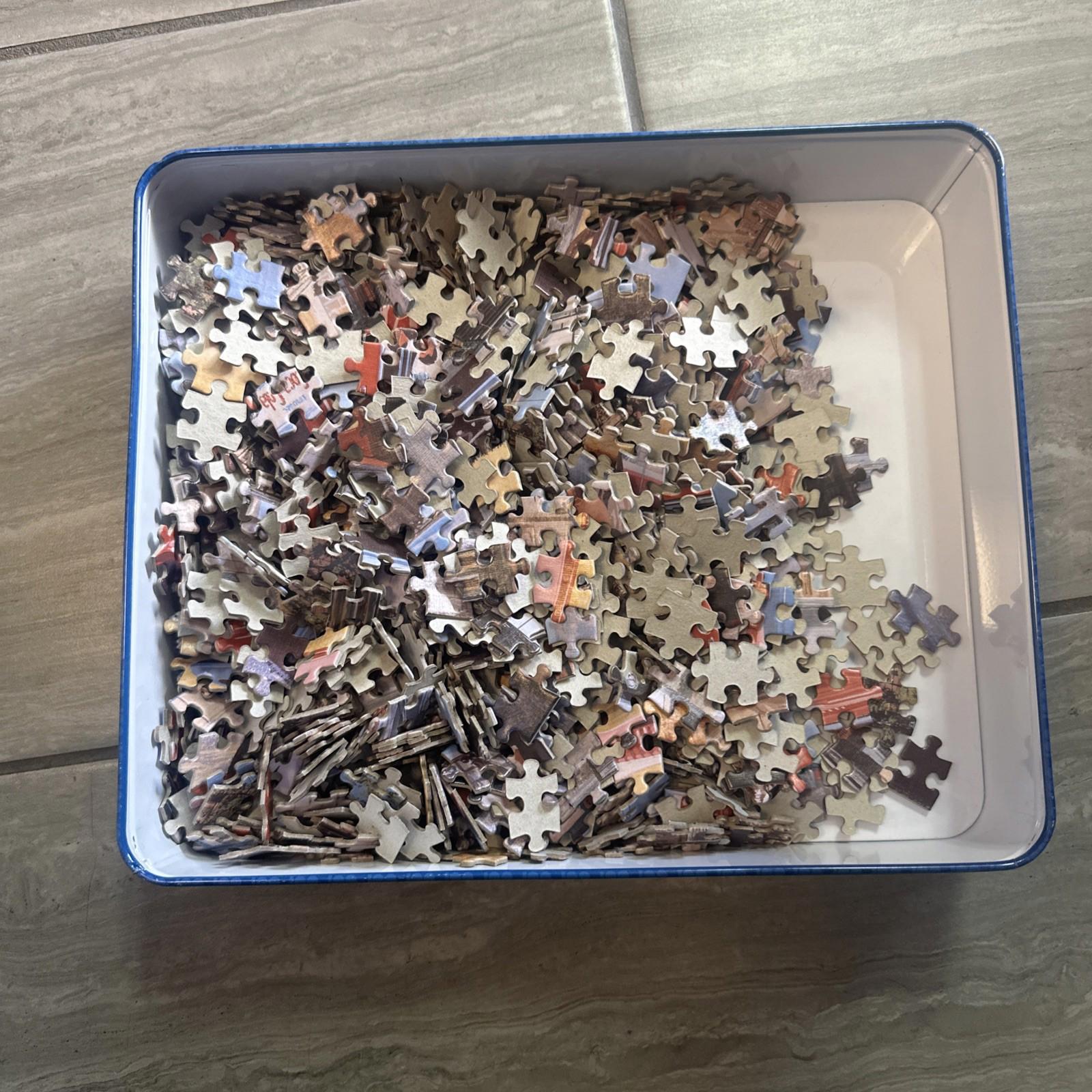 Ford 100th Anniversary Puzzle With Embroidered Tin