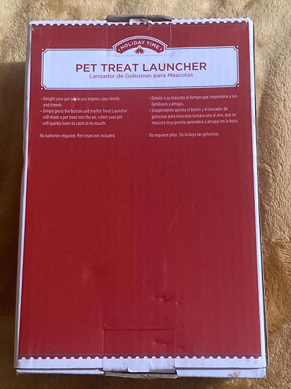 Dog Treat Launcher Great Pet Fun Does Not Require Batteries