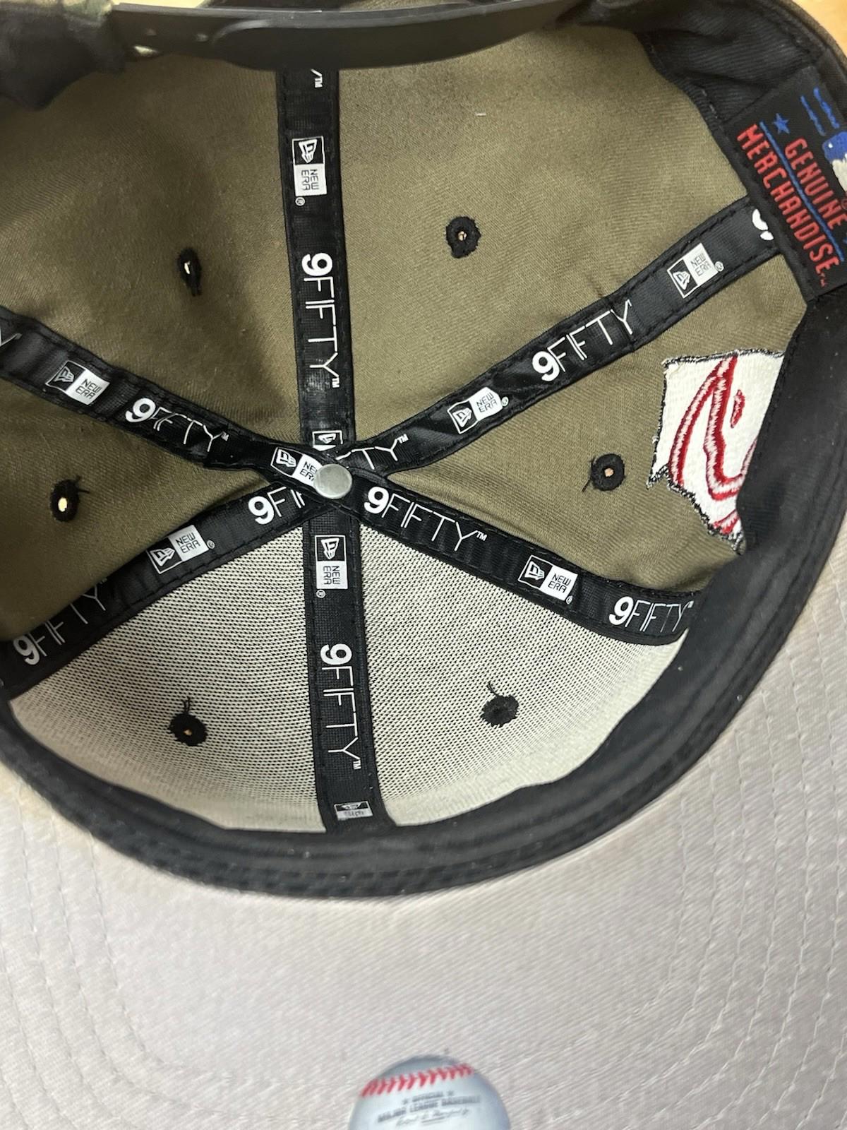 Atlanta Hawks  New Era Snapback 9 Fifty Hat Camo w/  GA NBA