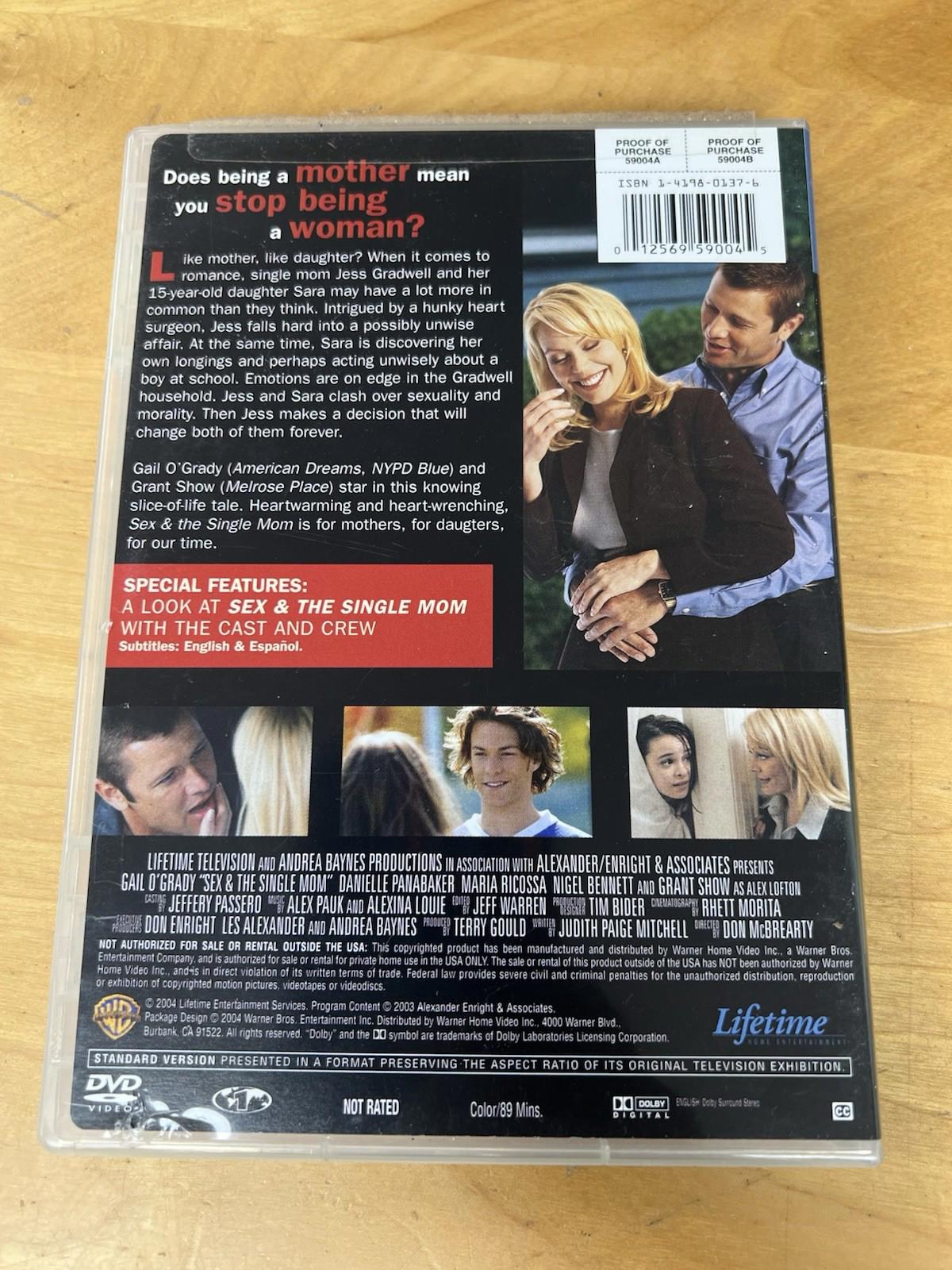 Sex & The Single Mom DVD Very Good Stacy Smith Shelley