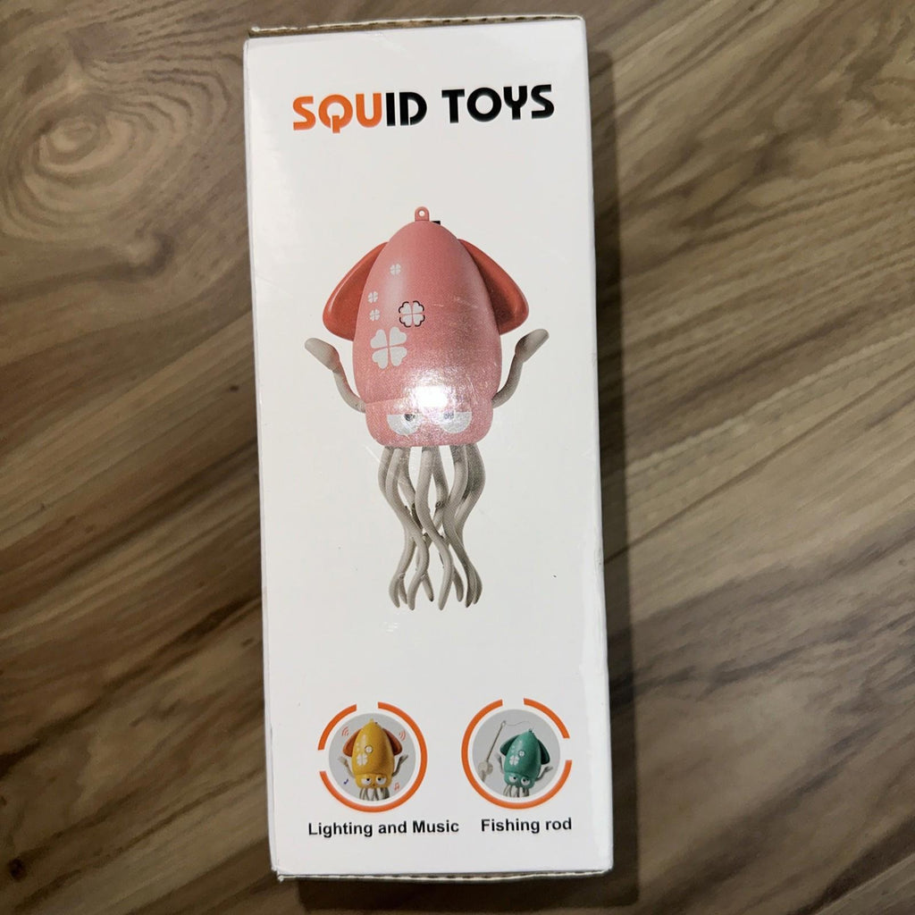 Dancing Squid Tummy Time Toys, Crawling Toys, Wiggling
