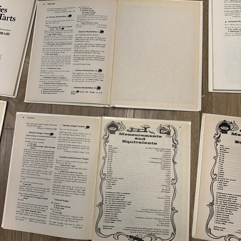 Home Cooking Library by Banner Press 1978 Lot of 9 Books vtg