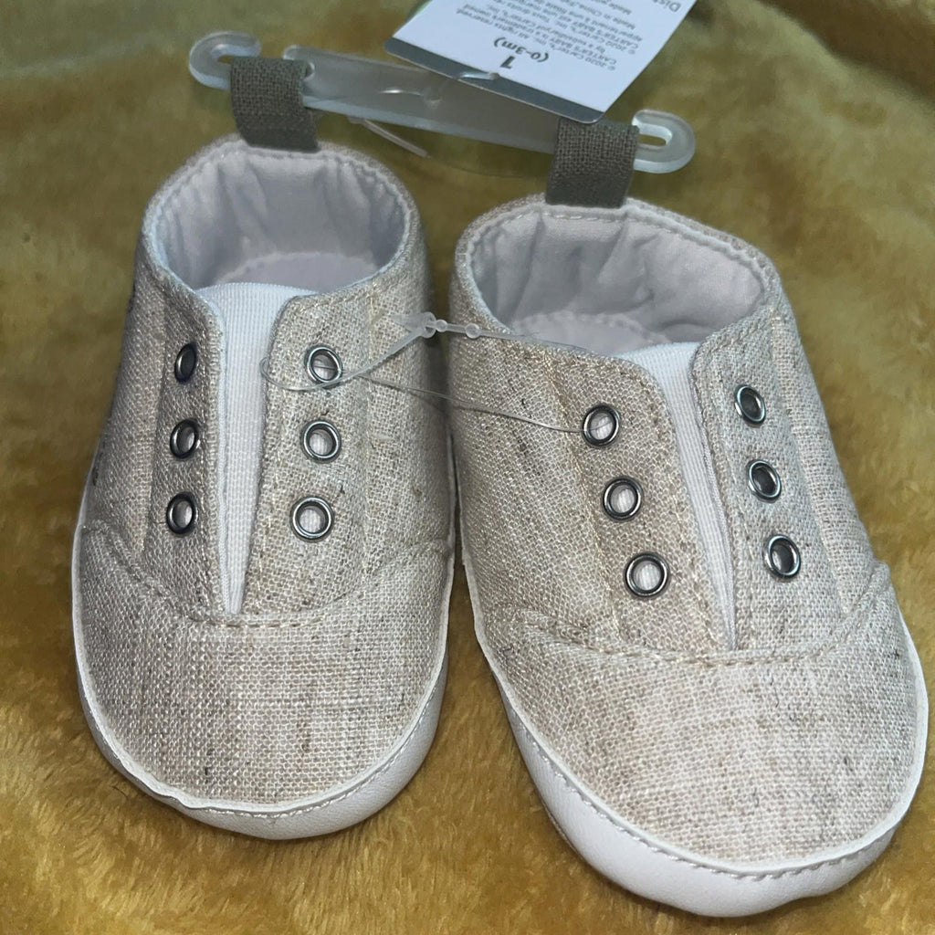 NWT Carter’s Infant Dinosaur Brown Sneaker Tennis Size 6-9M
