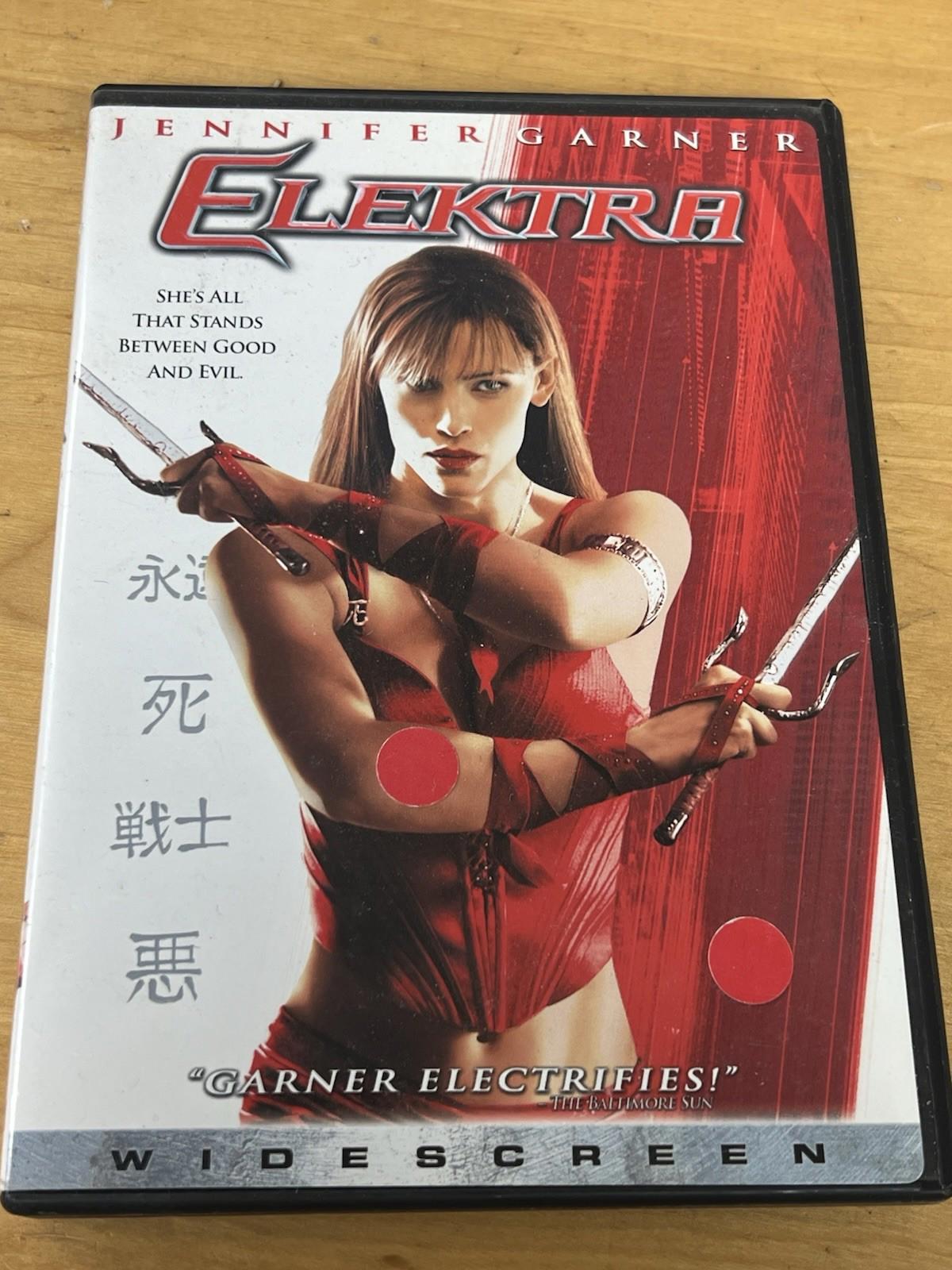 ELEKTRA  -  DVD  Widescreen "not new, still Good to mint"