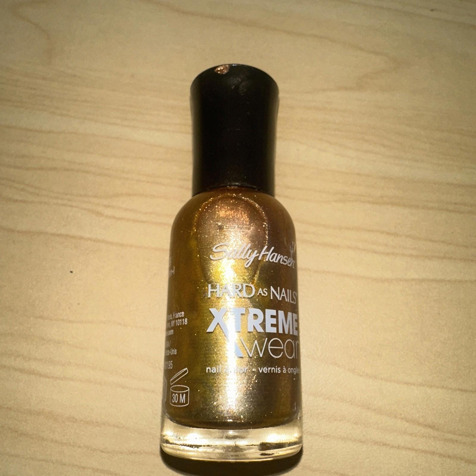 Sally Hansen Hard as Nails Xtreme Wear Nail Polish - 159 Golden-I - NEW