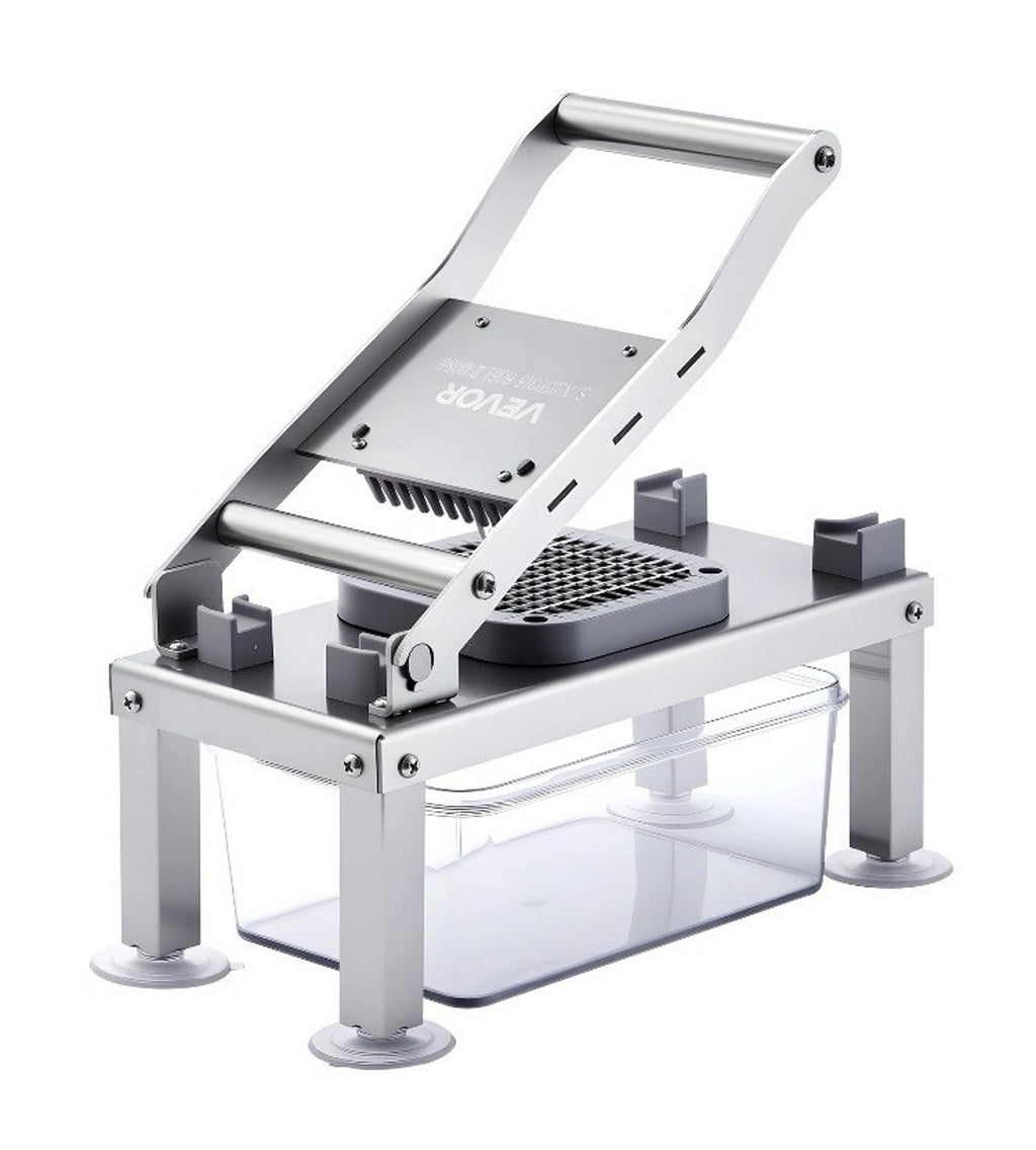 VEVOR 9-in-1 Fru Food Cutter Slicer 9 Blades Stainless Steel