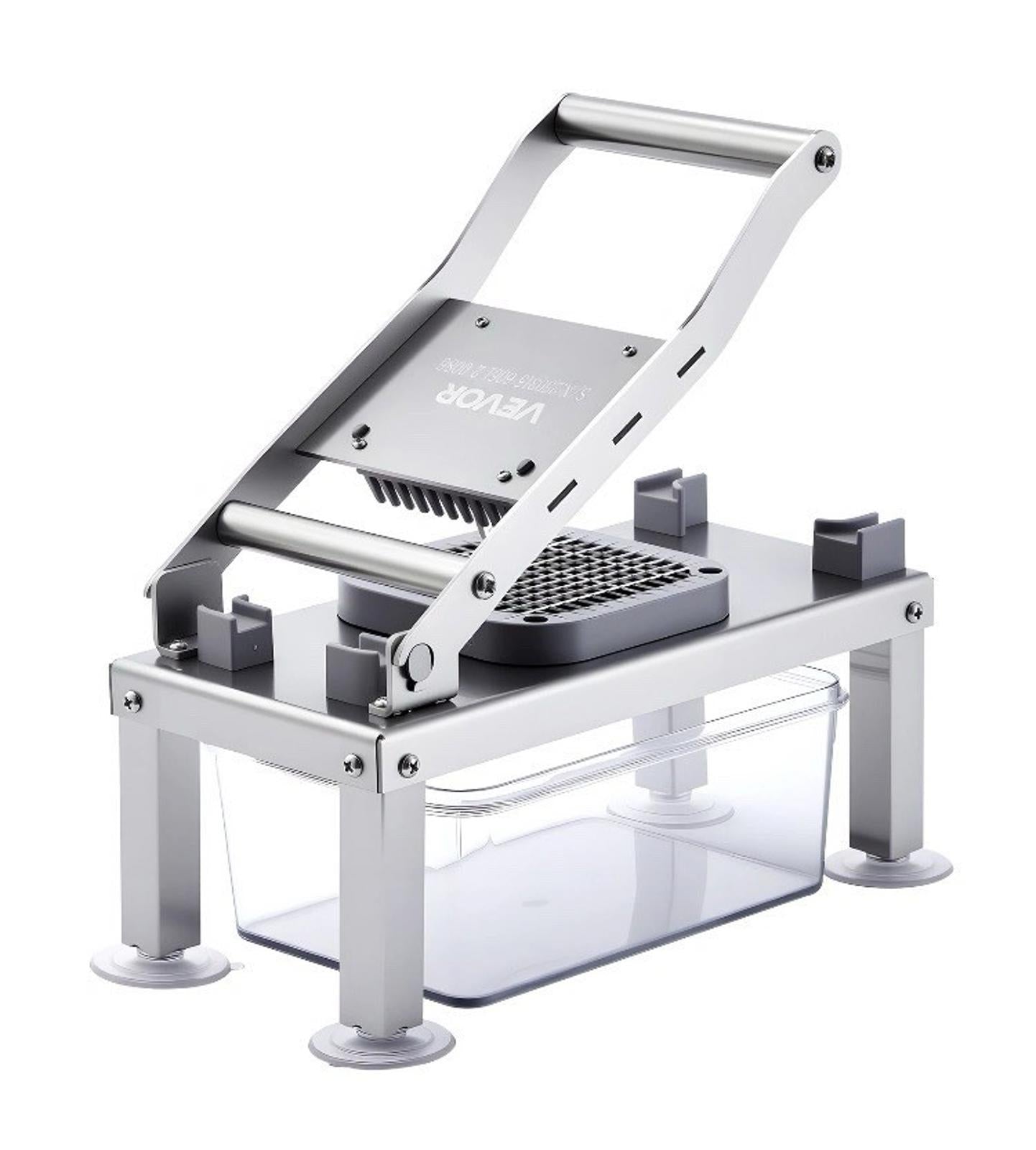 VEVOR 9-in-1 Fru Food Cutter Slicer 9 Blades Stainless Steel