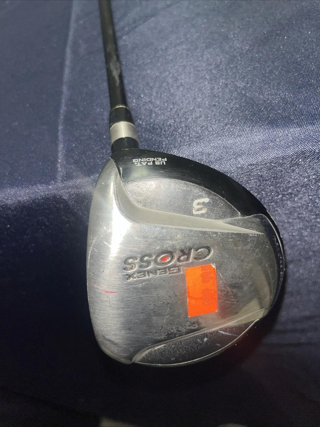 Nickent Genex Cross 15* 3 Wood Stiff Flex Graphite Very Nice