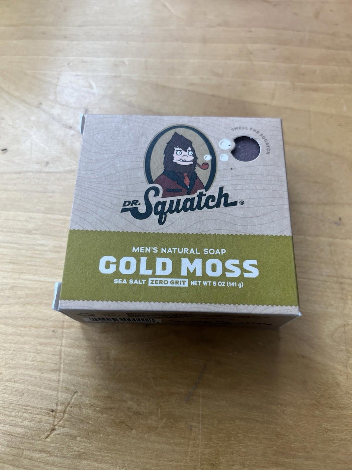 Dr. Squatch Gold Moss Bar Soap