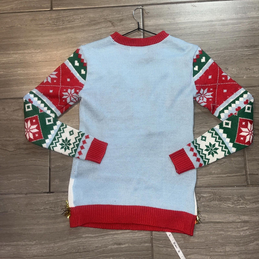 No Boundaries Ugly Christmas Sweater Holiday Spirit XXS