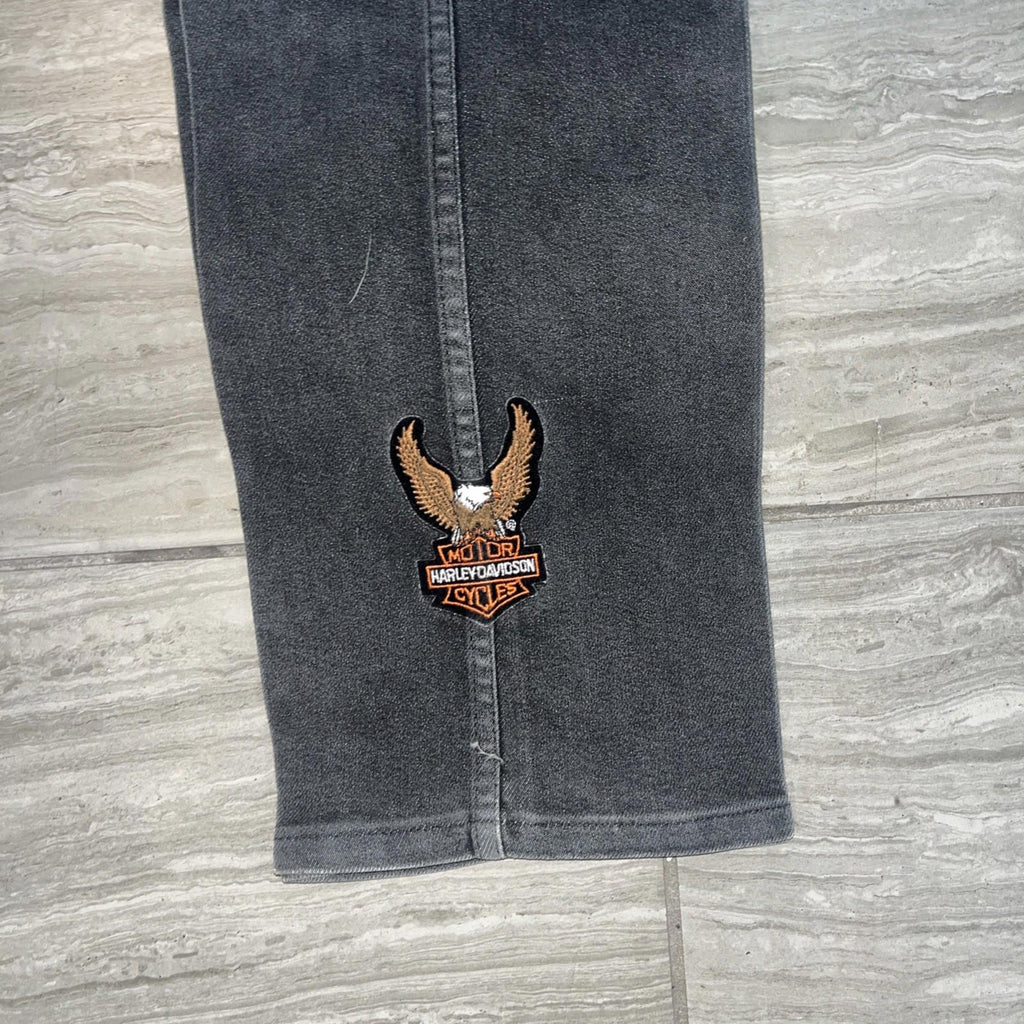 Wrangler Harley Davidson Black Jeans Size 36x30