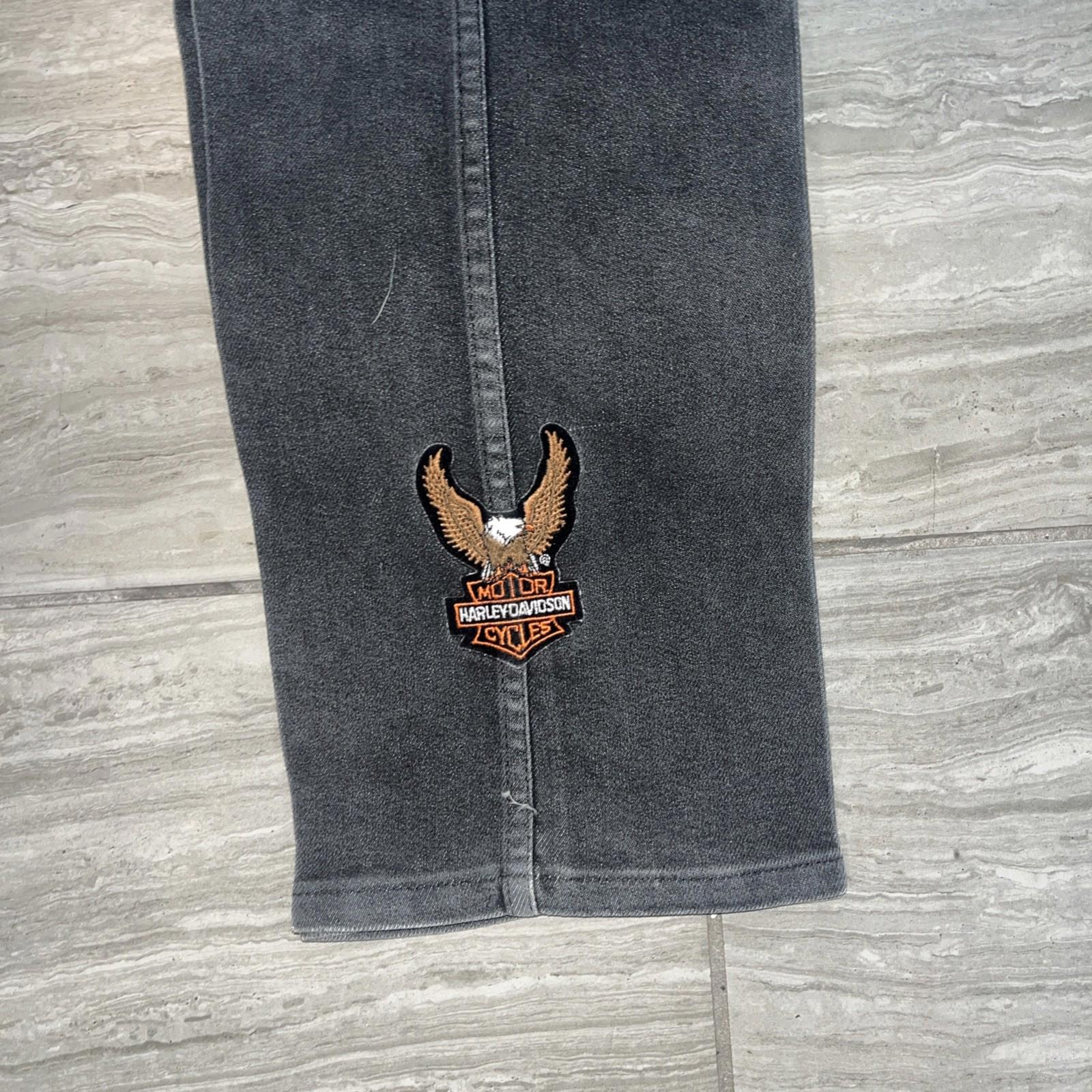Wrangler Harley Davidson Black Jeans Size 36x30