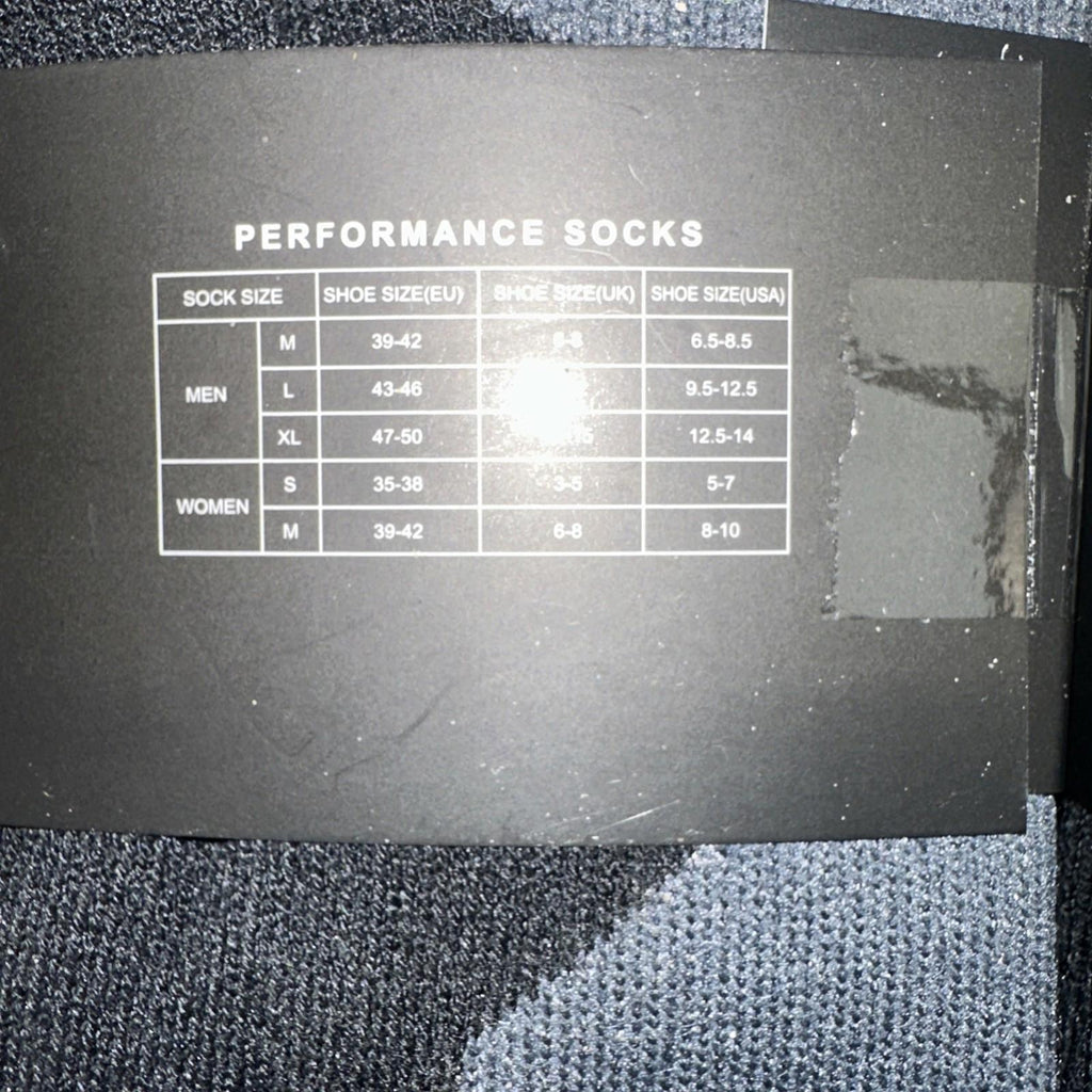 Wool Performance Socks Size XL New