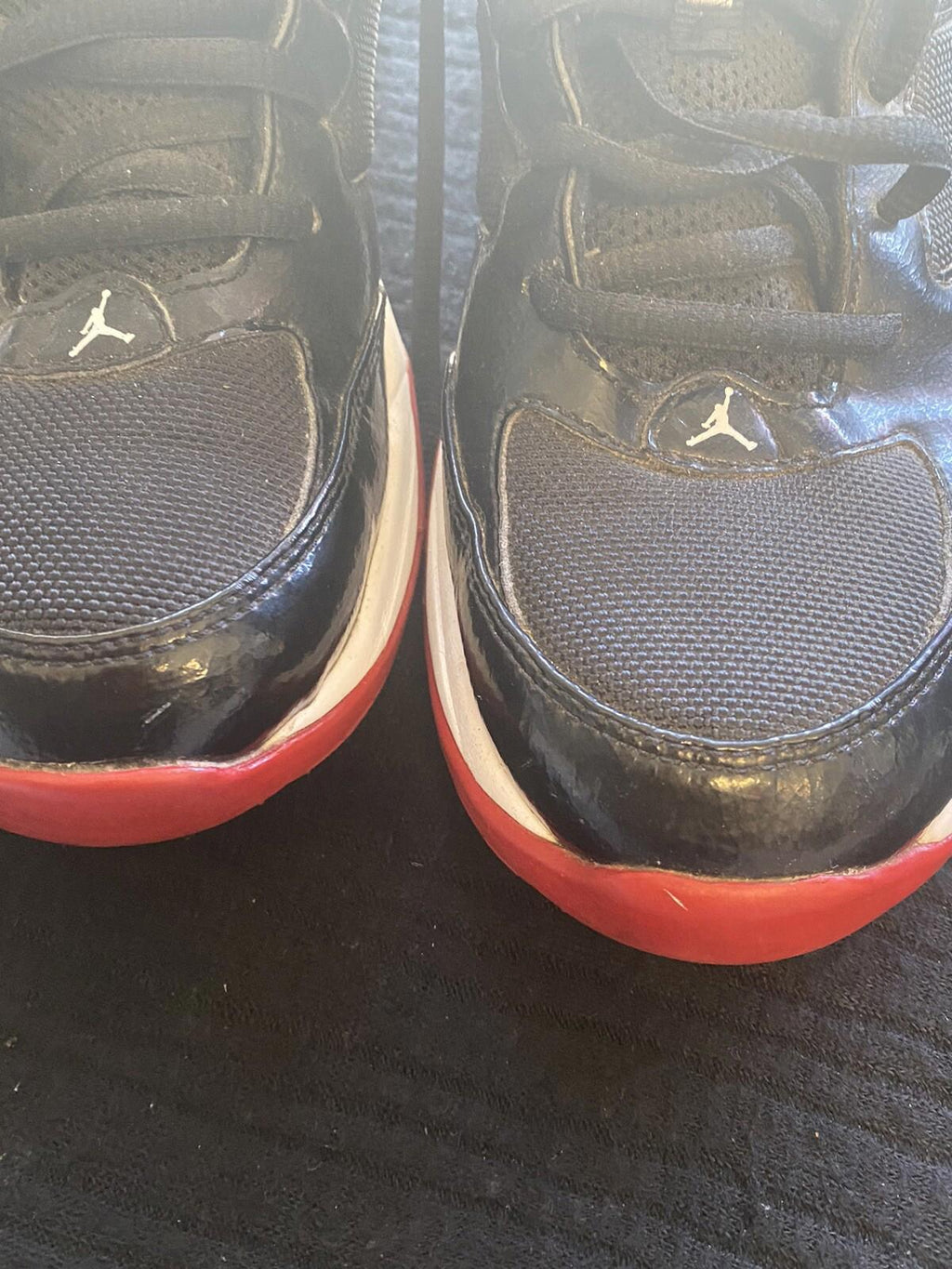 Nike Jordan MID 2 Black White Red Size 8 Men’s616362 001