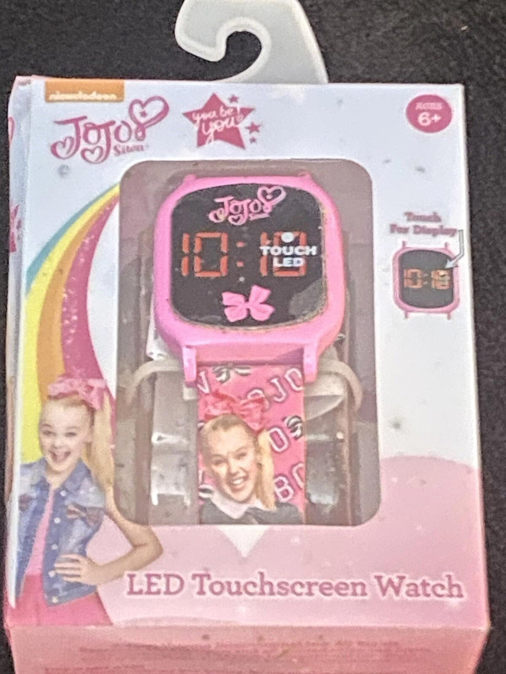 New "JOJO Siwa LED Digital Touch Screen Watch"