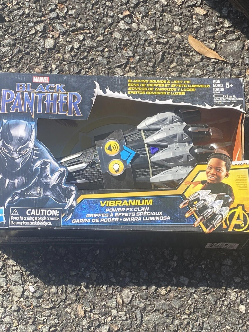 Marvel Black Panther Vibranium Power FX Claw Slashing Sounds