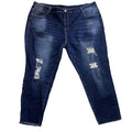 Jeans Blue Distressed Jeans Size 5XL NWOT