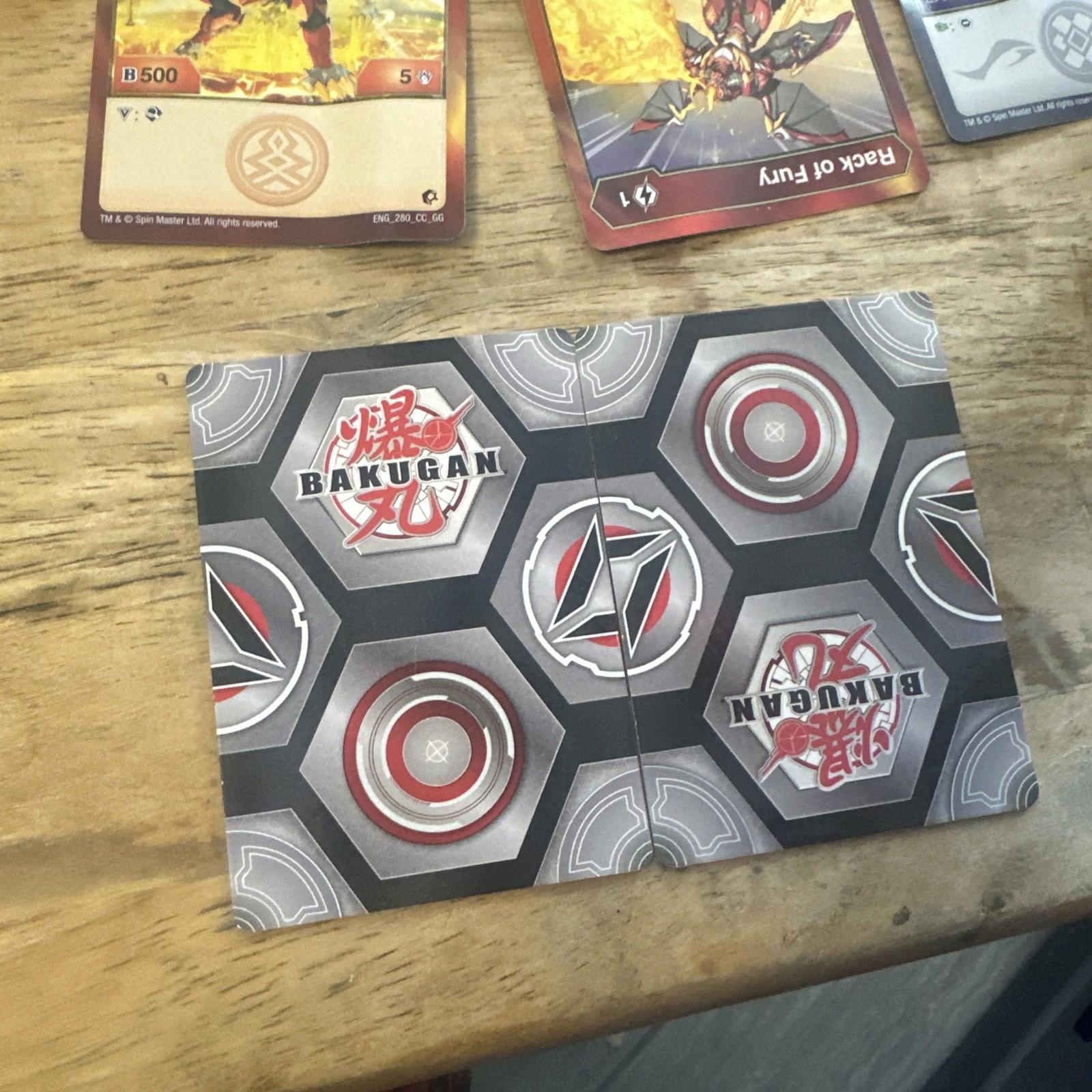 Bakugan Battle Brawlers And Cards 17 Used Magnetic Cards