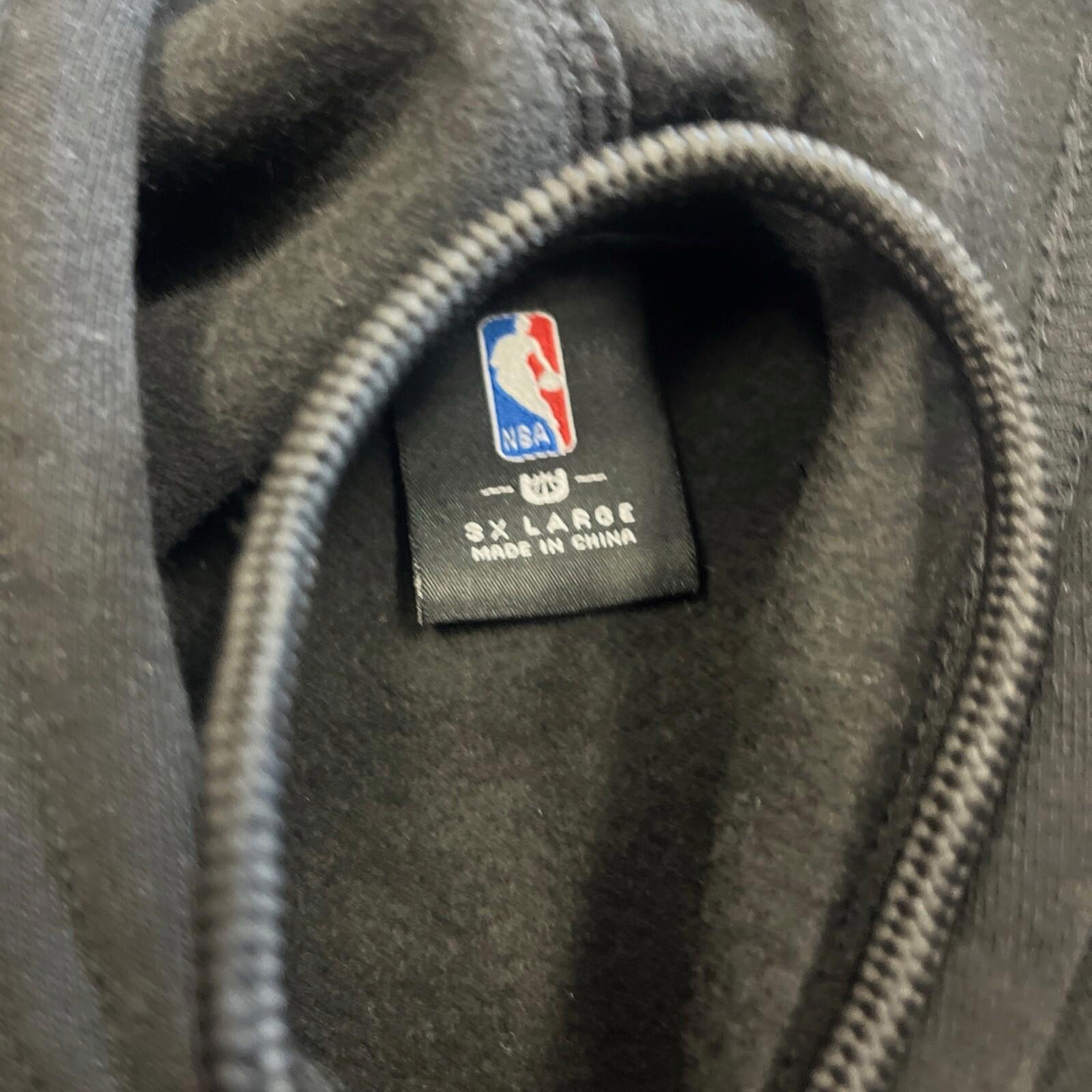 Men’s Ultra Game NBA Team Logos Pullover Hoodie Black 3XL