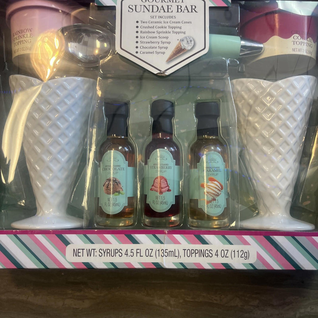 Modern Gourmet Foods Gourmet Sundae Bar Gift Set 2023 New