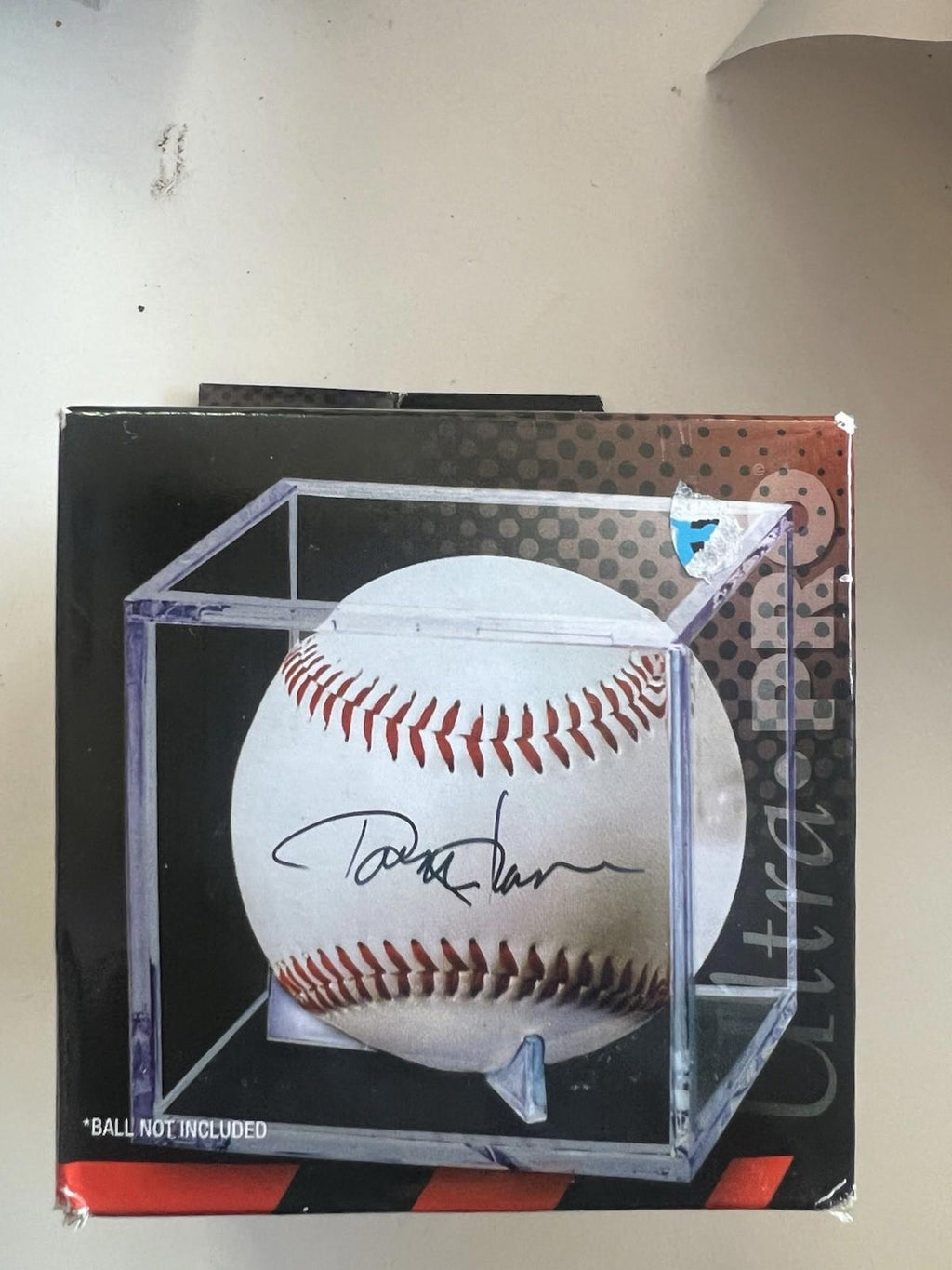 Ultra Pro Square Baseball Cube Display Case Built In Cradle