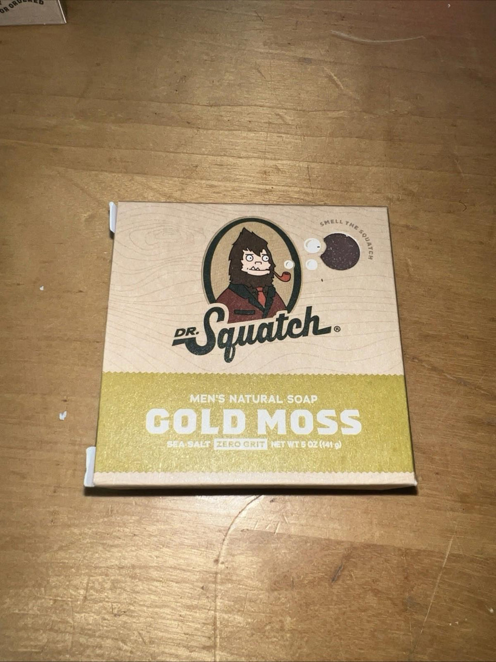 Dr. Squatch Gold Moss Bar Soap