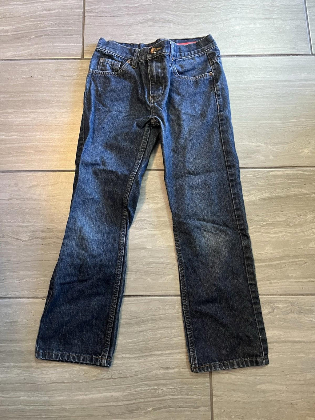 Izod Slim Straight Blue Kids Jeans Size 10