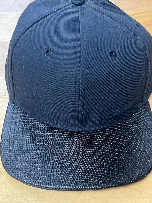 Air Jordan Men Black Leather Brim SnapBack NBA Basketball