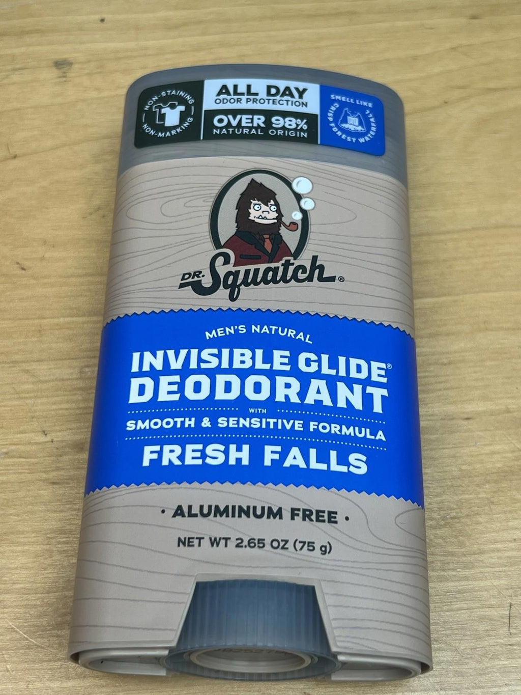 Dr. Squatch Mens Fresh Falls Natural Deodorant 2.65oz