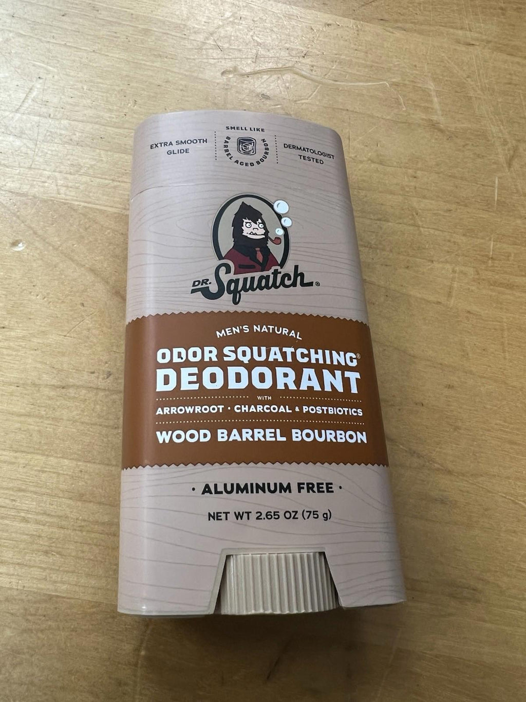 Dr. Squatch Wood Barrel Bourbon Deodorant 2.65 oz